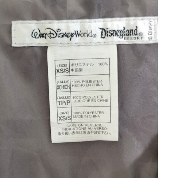 Walt Disney World Disney Resorts Windbreaker Raincoat Womens X-Small OVERSIZED - Picture 7 of 7